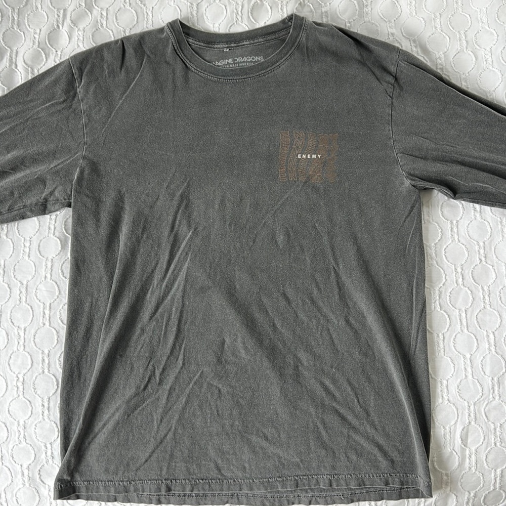 Imagine Dragons Enemy Shirt, Size Large